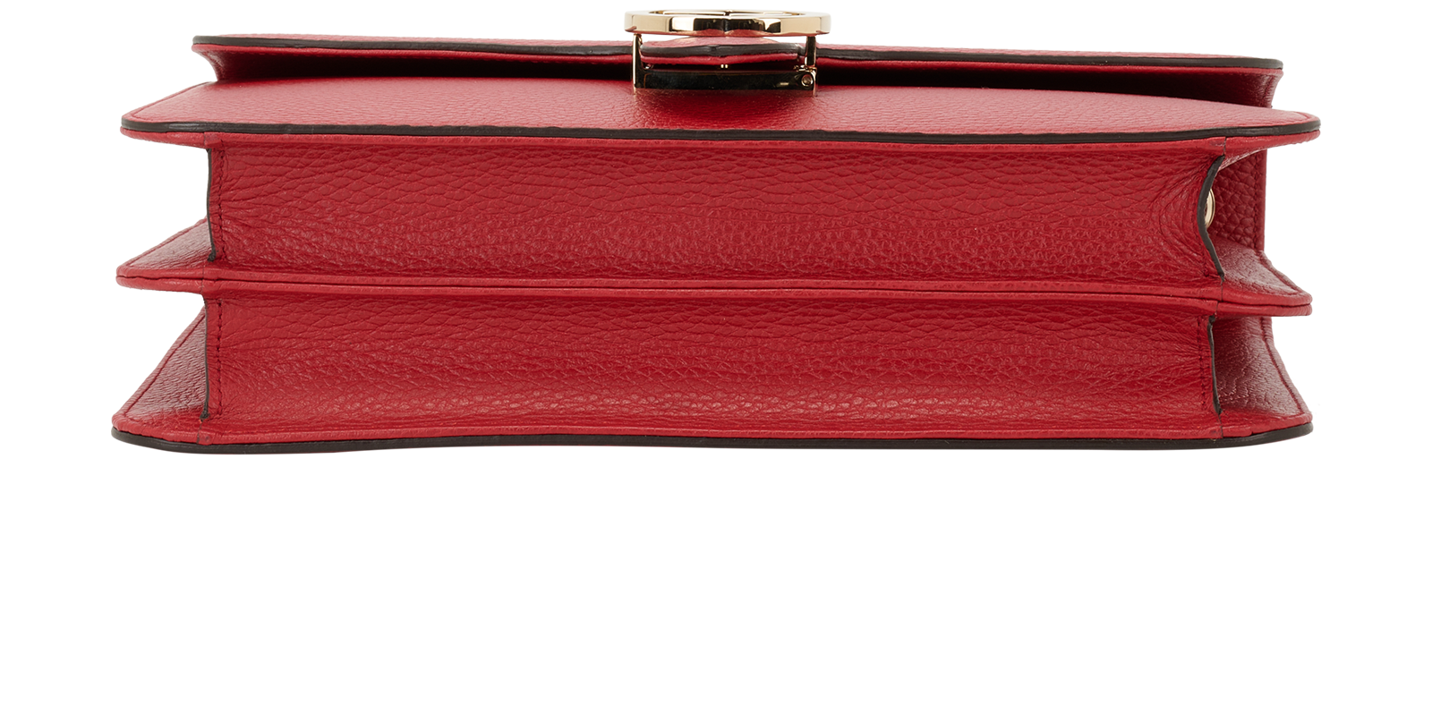 Interlocking GG Shoulder, &pound;650, Handbags, Red, Leather, Top view